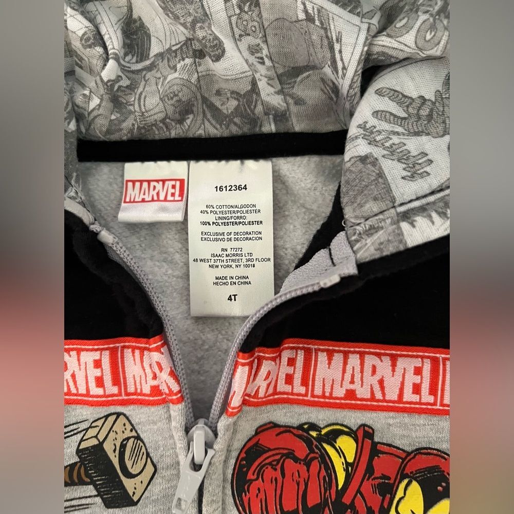 Marvel Superhero Graphic Hoodie - Picture 3 of 6